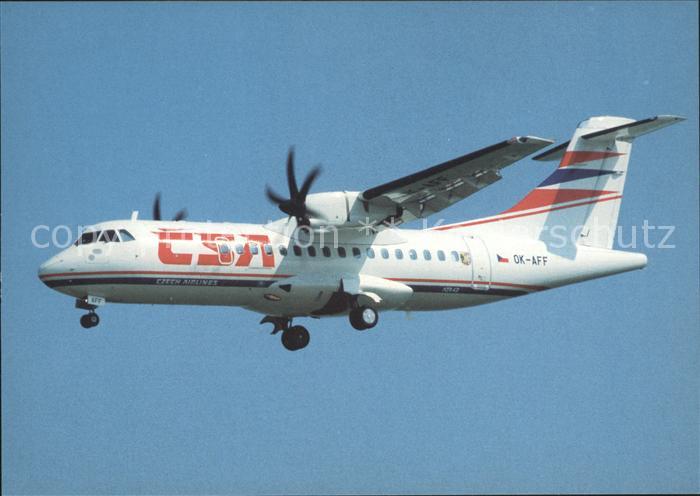 Flugzeuge Zivil Aerospatiale/Alenia ATR42-400 OK-AFF cn 491
