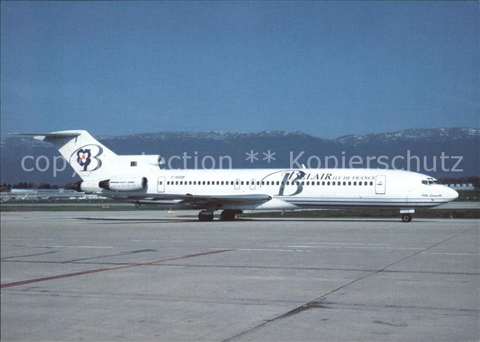 Flugzeuge Zivil Boeing 727-2H3 Adv. F-GGGR cn 20822 Belair