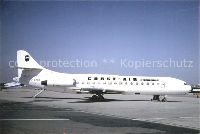 Flugzeuge Zivil Corse Air Caravelle VIN F-BYCD C/N 67