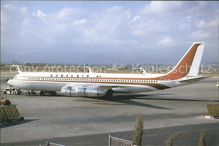 Flugzeuge Zivil Sobelair B-707-373C 00-SBU C/N 19442