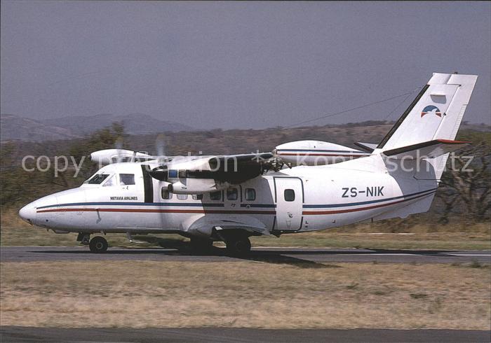 Flugzeuge Zivil Metavia Airlines Let 410UVP-E20 ZS-NIK