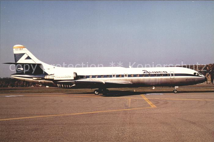 Flugzeuge Zivil Aviaco Caravelle 10B EC-BIF C/N 232