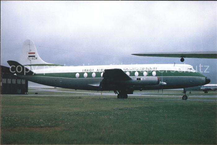 Flugzeuge Zivil Iraqi Airways Viscount 735 YI-ACM C/N 6