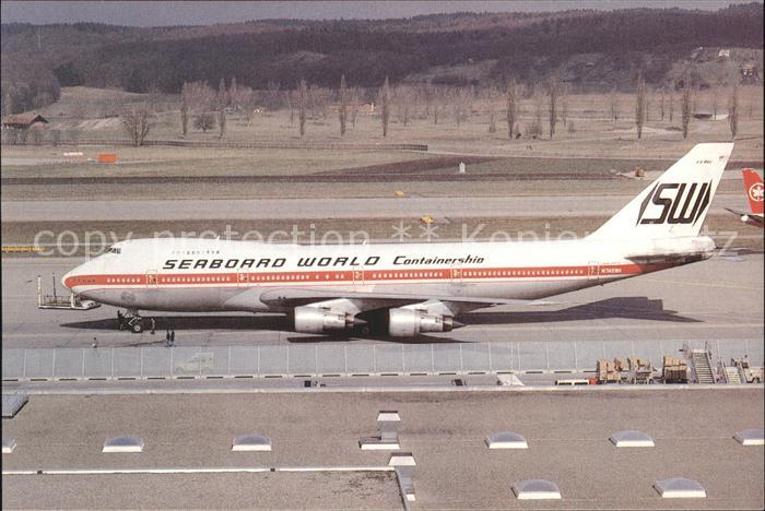 Flugzeuge Zivil Seabord World B-747-237C N748WA C/N 20652