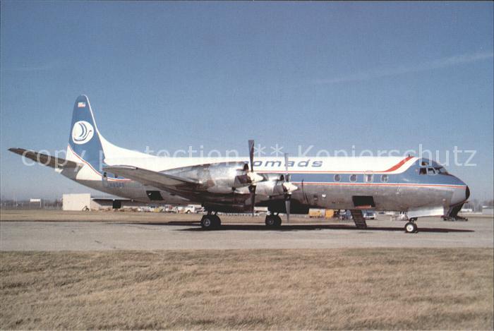 Flugzeuge Zivil Nomads Lockheed L-188 Electra N836E C/N