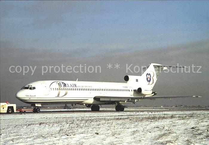 Flugzeuge Zivil Belair Ile de France Boeing 727.200 F-GGGR