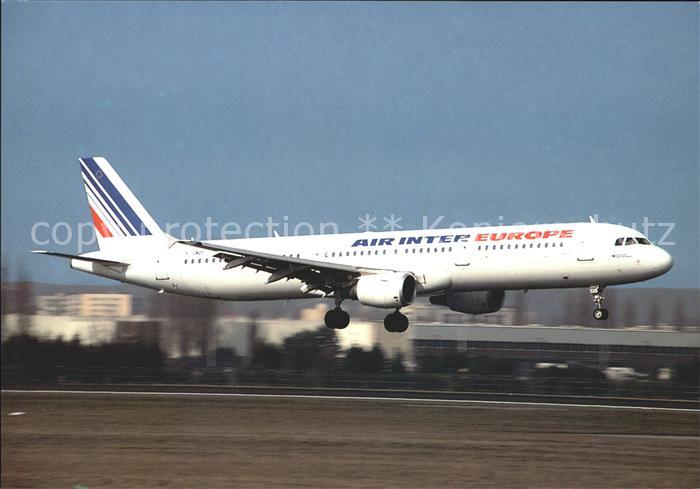 Flugzeuge Zivil Air Inter Europe Airbus A.321 F-GHZC