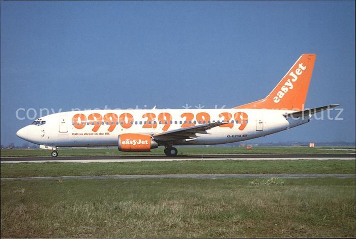 Flugzeuge Zivil EasyJet Boeing 737-3Y0 G-EZYA