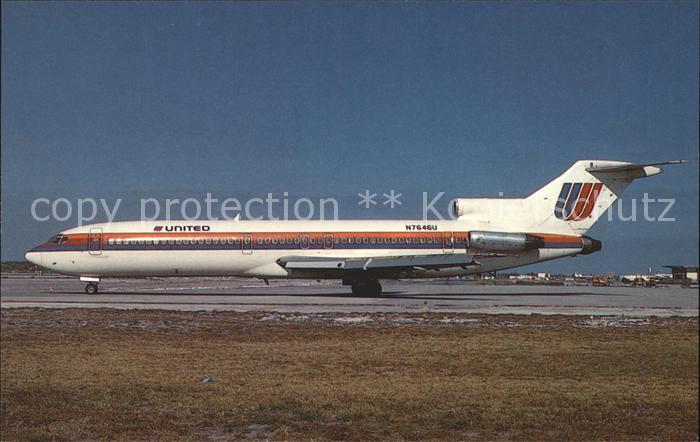 Flugzeuge Zivil UNITED Boeing 727-222 AL034 N7646U