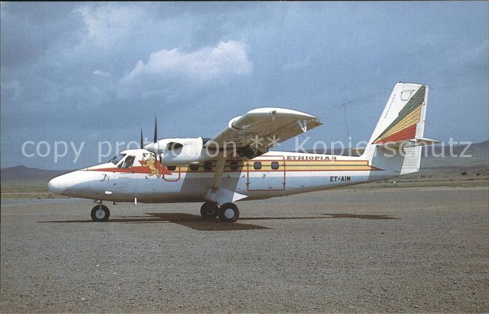 Flugzeuge Zivil De Havilland DHC-6 Twin Otter 300 ET-AIM c/n 815 Ethiopian Airli