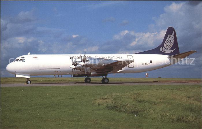 Flugzeuge Zivil Lockheed L-188CF Electra G-FIJV ( cn 1129) Huting Cargo Airlines