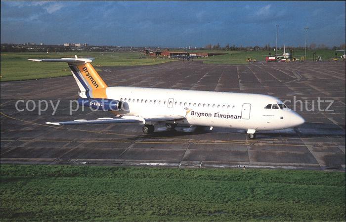 Flugzeuge Zivil British Aerospace (BAC) One-Eleven 416EK G-AWBL (cn 132) Brymon