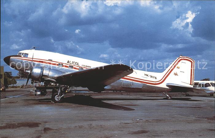 Flugzeuge Zivil MDC Douglas DC-3C (C-47A-DL) HK-3176 (cn 19606) Alicol Colombia