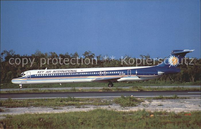 Flugzeuge Zivil McDonnell Douglas MD-83 EI-CGR (cn 49642 /fn 1421) Key Air Inter