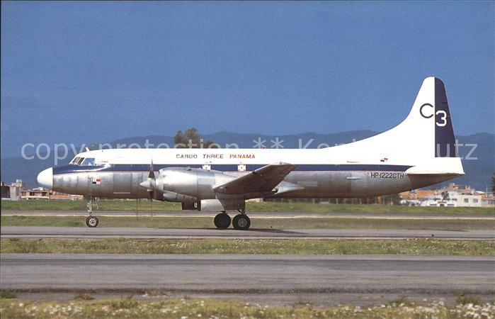 Flugzeuge Zivil Convair 580 (F) (SCD) HP-1222CTH (cn 466) Panama Cargo Three