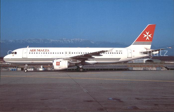 Flugzeuge Zivil Air Malta A320-211 9H-ABQ cn293
