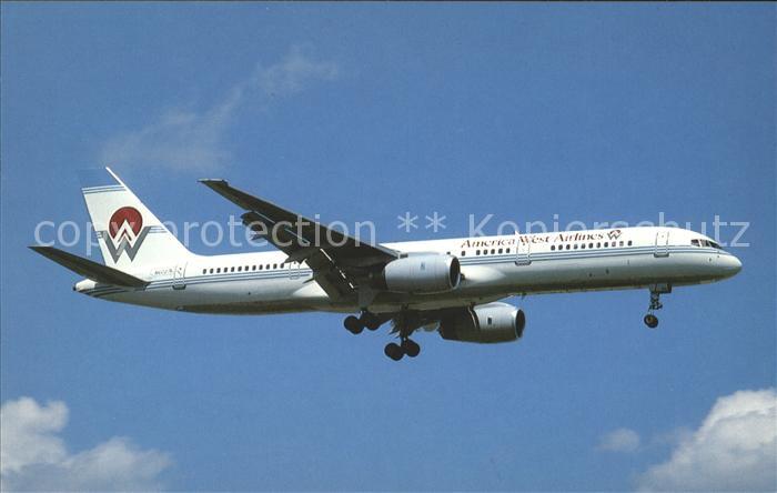 Flugzeuge Zivil America West Airlines Boeing 757-200 N602 RC