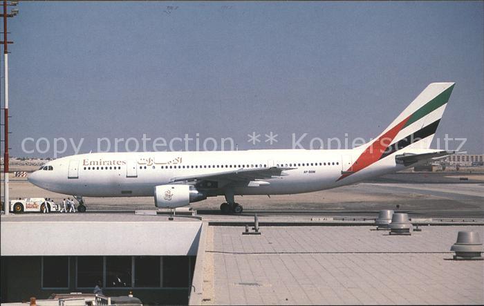 Flugzeuge Zivil Emirates Airbus Industrie A300B4-203 AP-BBM