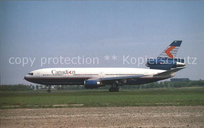 Flugzeuge Zivil Canadian Airlines International McDonnell Douglas DC-10-30 C-FCR