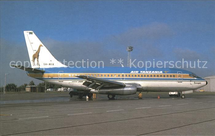 Flugzeuge Zivil Air Tanzania Boeing 737-2R8C 5H-MRK
