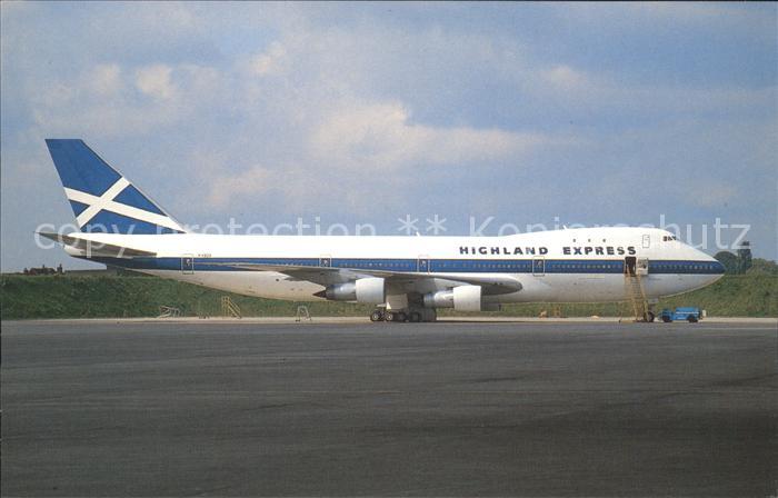 Flugzeuge Zivil Highland Express Boeing 747-123 N14939
