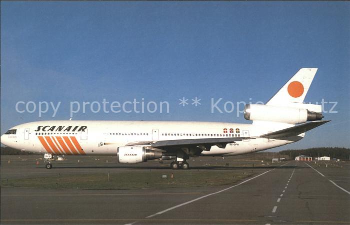 Flugzeuge Zivil Scanair McDonnell douglas DC-10-30 SE-DFH