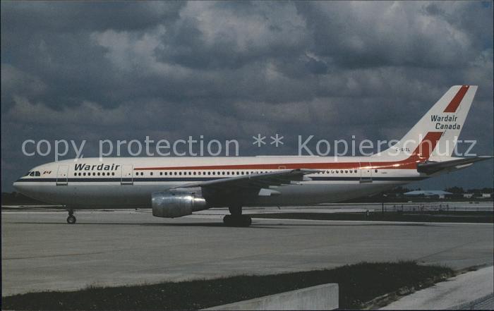 Flugzeuge Zivil Wardair Airbus Industrie A300B4-203 C-GIZL