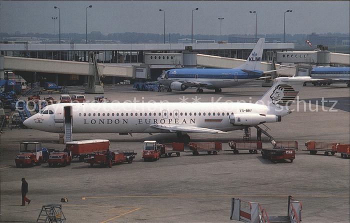 Flugzeuge Zivil London European Airways Rombac 111-500
