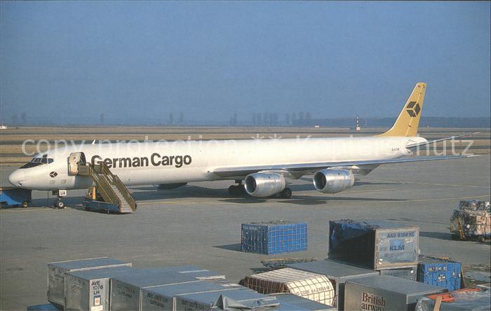 Flugzeuge Zivil German Cargo McDonnell Douglas DC-8-73 D-ADUA
