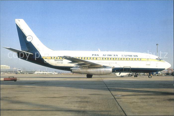 Flugzeuge Zivil Pan African Express B-737-247 N4511 W C/N 19608