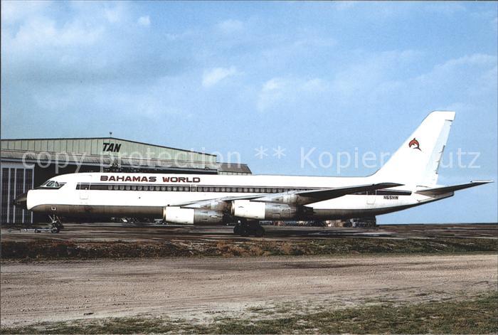 Flugzeuge Zivil Bahamas World Airlines Convair 880-22-2 N55NW cn 22-00-7