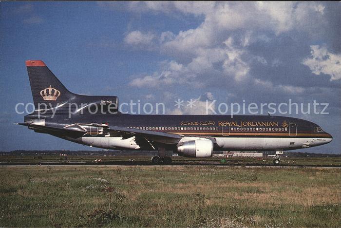 Flugzeuge Zivil Royal Jordanian Lockheed L1011-500 JY-AGE
