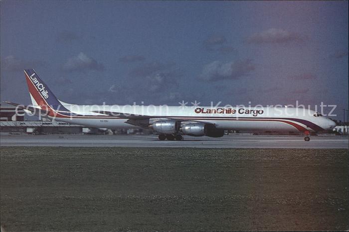 Flugzeuge Zivil Lan Chile Cargo DC8 CC-DCU