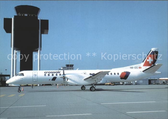Flugzeuge Zivil Crossair Saab 2000 HB-IZC cn2000-006