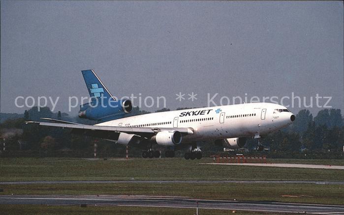 Flugzeuge Zivil SkyJet Mc-DonnellDouglas DC.10-30 V2-LEA C/n 46554