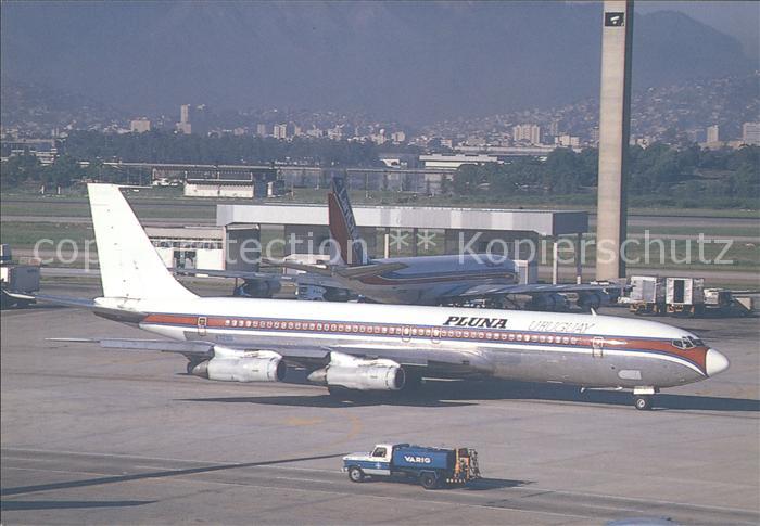 Flugzeuge Zivil Pluna Uruguay B707/321B 20029 N729Q