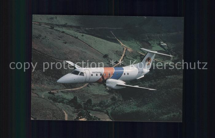 Flugzeuge Zivil Pantanal Linhas Aereas Brazil EMB-120 1