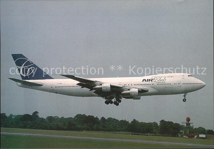 Flugzeuge Zivil Air Club Boeing 747-212B C-GCIH
