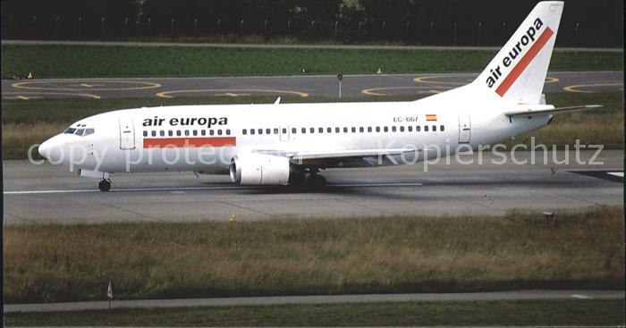 Flugzeuge Zivil Air Europa Boeing 737-436 EC-657 c/n 25