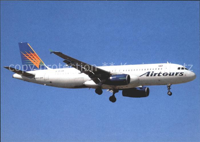 Flugzeuge Zivil Airtours A320 G-DJAR c/n unknown