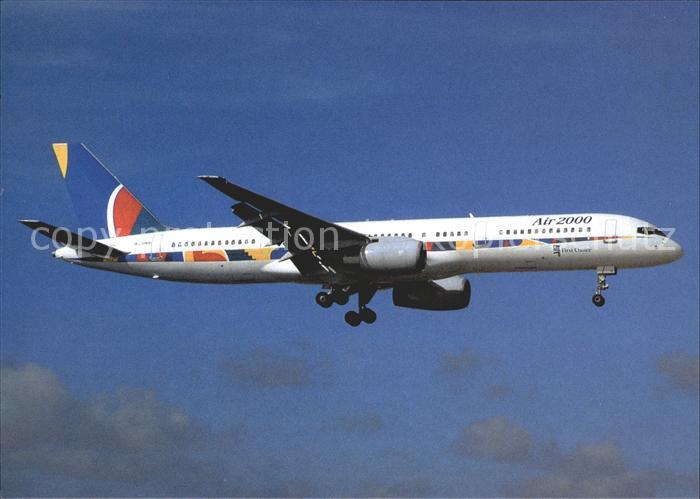 Flugzeuge Zivil Air 2000 Boeing B-757-23A G-OOO1 c/n24289/209