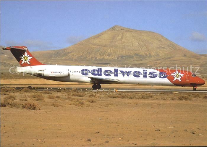 Flugzeuge Zivil Edelweiss Air McDDouglas MD-83 HB-IKP c/n 49629/1583