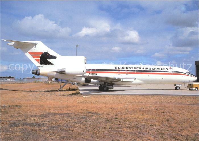 Flugzeuge Zivil Bloodstock Air Services Boeing B-727-25 N8119N c/n 18270/79