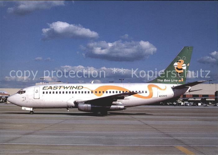 Flugzeuge Zivil Eastwind Boeing B-737-201 N221US c/n 20454/247