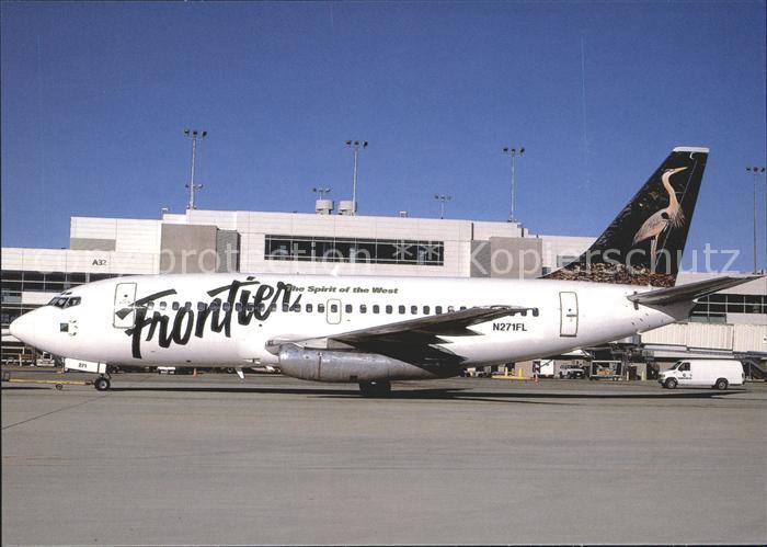 Flugzeuge Zivil Frontier Airlines Boeing B-737-200 N271FL c/n