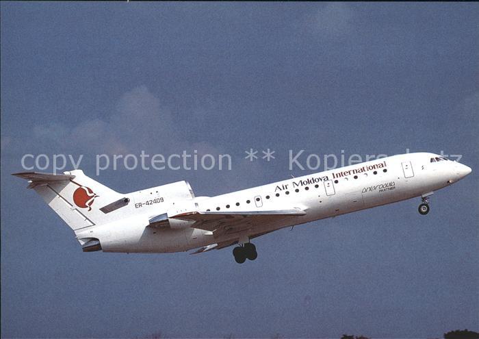 Flugzeuge Zivil Air Moldova International YAK42D ER-42409 c/n 4520421216709