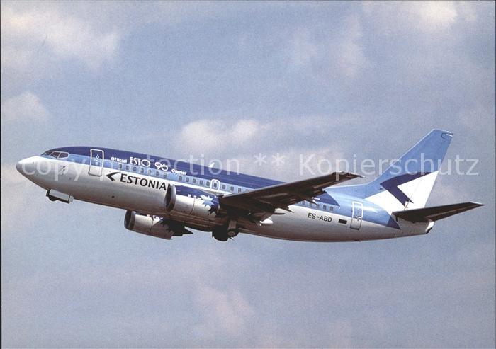 Flugzeuge Zivil Estonian Air B737-5Q8 ES-ABD c/n 26323/2770