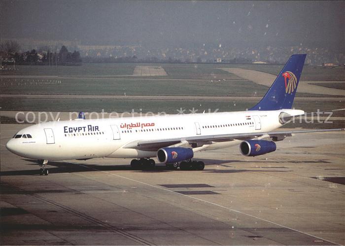 Flugzeuge Zivil Egyptair A340-212 SU-GBM