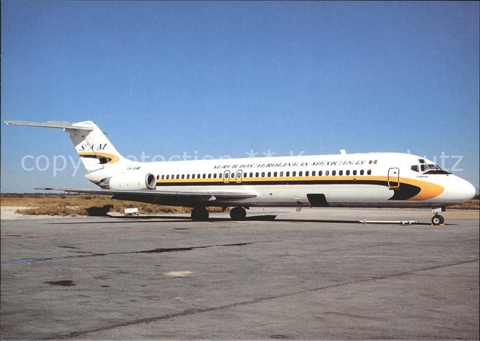 Flugzeuge Zivil Servicios Aerolineas Mexicanas DC-9-32 XA-SHR c/n 47284