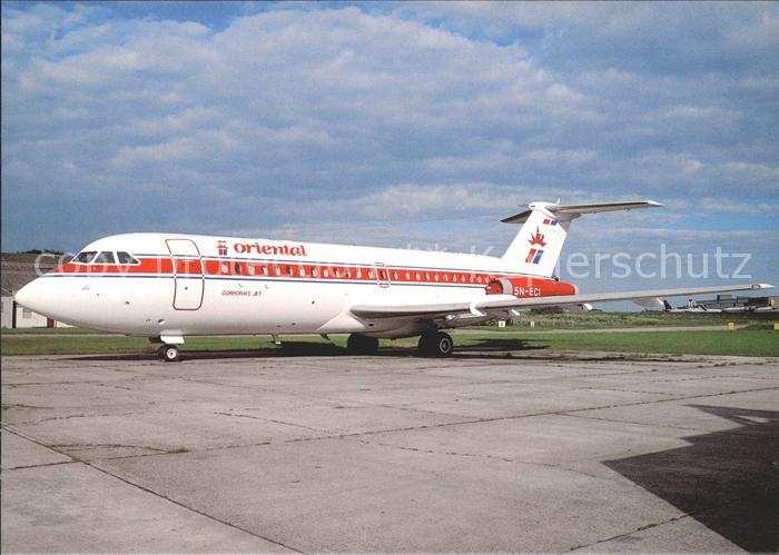Flugzeuge Zivil Oriental Airlines Bac 1-11-476 FM 5N-ECI c/n 241